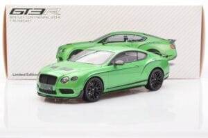 Bentley Continental GT3-R Apple Verde Almost Real 1:18 830402 Metal - imaginea 8 din 8