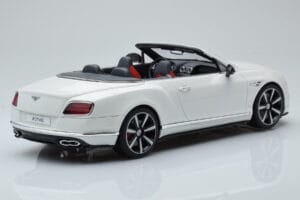Bentley Continental GTC V8 S Alb GT Spirit 1:18 ZM046 Rășină - imaginea 2 din 6