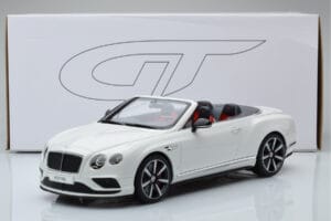 Bentley Continental GTC V8 S Alb GT Spirit 1:18 ZM046 Rășină - imaginea 6 din 6
