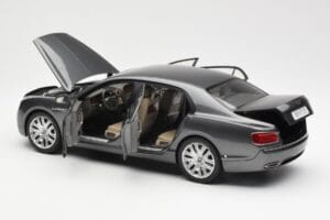 Bentley Flying Spur W12 Granite Gri Kyosho 1:18 08891GN Metal - imaginea 5 din 8