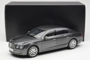 Bentley Flying Spur W12 Granite Gri Kyosho 1:18 08891GN Metal - imaginea 8 din 8