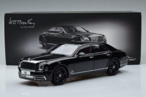 Bentley Mulsanne W.O. Edition By Mulliner Negru Almost Real 1:18 830508 Metal - imaginea 11 din 11