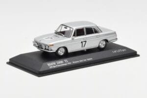 BMW 2000 Ti #17 J. Ickx / C. van Ophem Winners 24 Hours of Spa 1966 Minichamps 1:43 400662517 Metal - imaginea 2 din 4