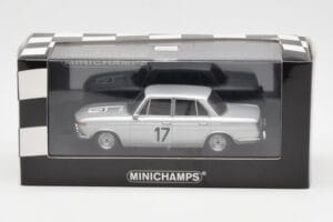 BMW 2000 Ti #17 J. Ickx / C. van Ophem Winners 24 Hours of Spa 1966 Minichamps 1:43 400662517 Metal - imaginea 4 din 4