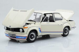 BMW 2002 Turbo Alb Kyosho 1:18 08544W Metal - imaginea 2 din 8