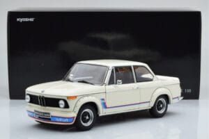 BMW 2002 Turbo Alb Kyosho 1:18 08544W Metal - imaginea 8 din 8