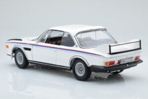 BMW 3.0 CSL E9 Alb Dealer Edition Minichamps 1:18 80435A5D020 Metal - imaginea 6 din 7