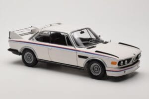 BMW 3.0 CSL E9 Alb Heritage Edition Minichamps 1:18 80432411550 Metal - imaginea 6 din 8