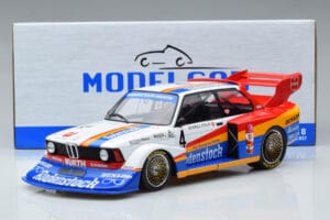 BMW 320 Group 5 #4 M. Winkelhock DRM Zolder 1979 MCG 1:18 MCG18807R Metal - imaginea 6 din 6