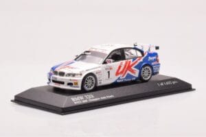 BMW 320si E90 BMW Team UK #1 A. Priaulx WTCC Porto Winner 2007 Minichamps 1:43 400072601 Metal - imaginea 2 din 4