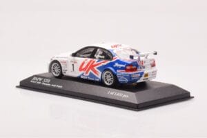 BMW 320si E90 BMW Team UK #1 A. Priaulx WTCC Porto Winner 2007 Minichamps 1:43 400072601 Metal - imaginea 3 din 4
