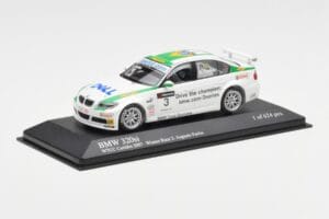 BMW 320si E90 BMW Team Germany #3 A. Farfus WTCC Curitiba Heat Winner 2007 Minichamps 1:43 400072603 Metal - imaginea 2 din 4