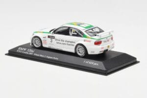 BMW 320si E90 BMW Team Germany #3 A. Farfus WTCC Curitiba Heat Winner 2007 Minichamps 1:43 400072603 Metal - imaginea 3 din 4