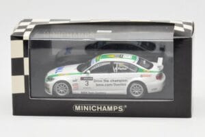 BMW 320si E90 BMW Team Germany #3 A. Farfus WTCC Curitiba Heat Winner 2007 Minichamps 1:43 400072603 Metal - imaginea 4 din 4
