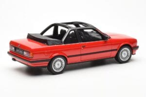 BMW 325i E30 Baur Roșu Metallic Otto 1:18 OT767 Rășină - imaginea 2 din 6