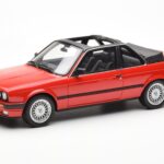 BMW 325i E30 Baur Roșu Metallic Otto 1:18