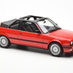 BMW 325i E30 Baur Roșu Metallic Otto 1:18 - image 4 of 6
