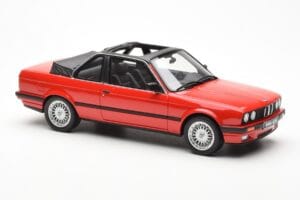 BMW 325i E30 Baur Roșu Metallic Otto 1:18 OT767 Rășină - imaginea 4 din 6