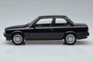 BMW 325i E30 Negru Norev 1:18 183203 Metal - imaginea 3 din 6