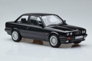BMW 325i E30 Negru Norev 1:18 183203 Metal - imaginea 4 din 6