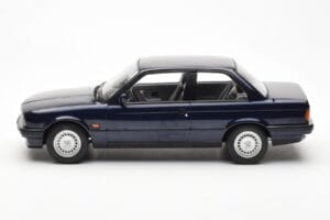 BMW 325i E30 Albastru Metalic Norev 1:18 183201 Metal - imaginea 3 din 6