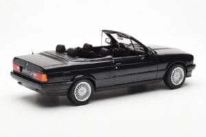 BMW 325i E30 Cabriolet Negru Metalic Norev 1:18 183211 Metal - imaginea 2 din 6