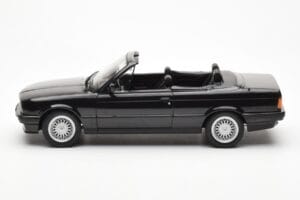BMW 325i E30 Cabriolet Negru Metalic Norev 1:18 183211 Metal - imaginea 3 din 6