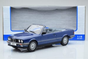 BMW 325i E30 Cabriolet Albastru MCG 1:18 MCG18381 Metal - imaginea 5 din 5