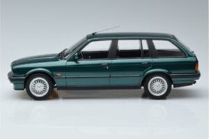 BMW 325i E30 Touring Verde Metalizat Norev 1:18 183219 Metal - imaginea 3 din 6