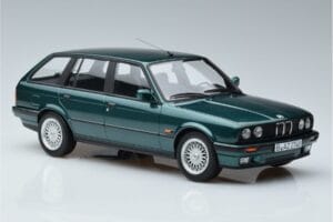 BMW 325i E30 Touring Verde Metalizat Norev 1:18 183219 Metal - imaginea 4 din 6