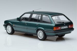 BMW 325i E30 Touring Verde Metalizat Norev 1:18 183219 Metal - imaginea 5 din 6