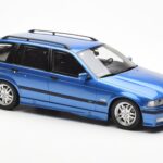 BMW 328i E36 Touring M Package Albastru Otto 1:18 - image 4 of 6