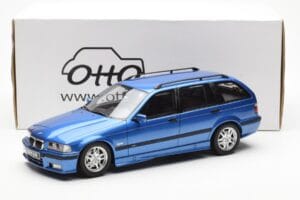 BMW 328i E36 Touring M Package Albastru Otto 1:18 OT358 Rășină - imaginea 6 din 6