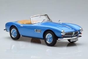 BMW 507 Albastru Norev 1:18 183234 Metal - imaginea 4 din 6