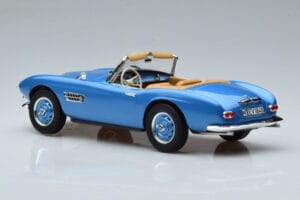 BMW 507 Albastru Norev 1:18 183234 Metal - imaginea 5 din 6