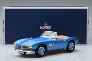 BMW 507 Albastru Norev 1:18 183234 Metal - imaginea 6 din 6