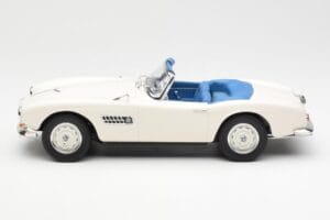 BMW 507 Roadster Alb Norev 1:18 183232 Metal - imaginea 3 din 6