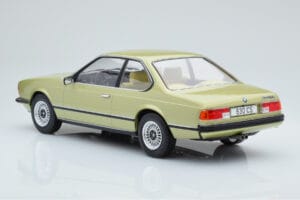 BMW 628 CSi E24 Verde Deschis MCG 1:18 MCG18163 Metal - imaginea 4 din 5