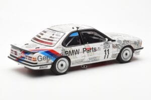 BMW 635 CSi E24 #11 D. Quester / M. Tassin / M. Heger 24 Hours of Spa 1986 AUTOart 1:18 80430145826 Metal - imaginea 3 din 8