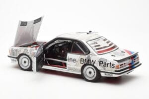 BMW 635 CSi E24 #11 D. Quester / M. Tassin / M. Heger 24 Hours of Spa 1986 AUTOart 1:18 80430145826 Metal - imaginea 5 din 8