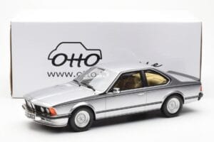 BMW 635 CSi E24 Argintiu Otto 1:18 OT313 Rășină - imaginea 6 din 6