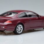 BMW 645Ci E63 Roșu Închis Kyosho 1:18 08701CR Metal - image 3 of 7