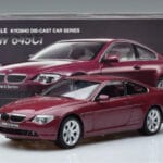 BMW 645Ci E63 Roșu Închis Kyosho 1:18 08701CR Metal - image 7 of 7