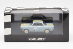 BMW 700 Sport #64 Hulbusch / Stausberg 12 Hours of Nurburgring 1961 Minichamps 1:43 400612364 Metal - imaginea 4 din 4