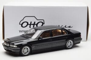 BMW 750iL E38 Negru Otto 1:18 OT609 Rășină - imaginea 6 din 6