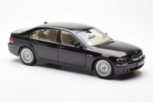 BMW 760Li E66 Negru Kyosho 1:18 08572BK Metal - imaginea 6 din 9