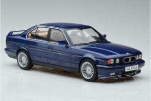 BMW Alpina B10 4.6 E34 Albastru MCG 1:18 MCG18230 Metal - imaginea 4 din 6