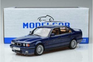 BMW Alpina B10 4.6 E34 Albastru MCG 1:18 MCG18230 Metal - imaginea 6 din 6