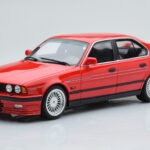 BMW Alpina B10 E34 Biturbo Roșu Otto 1:18