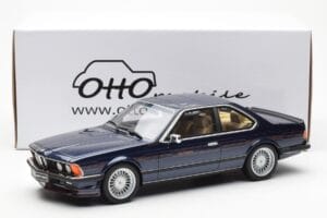 BMW Alpina B7 E24 Turbo Coupe Albastru Metallic Otto 1:18 OT163 Rășină - imaginea 6 din 6